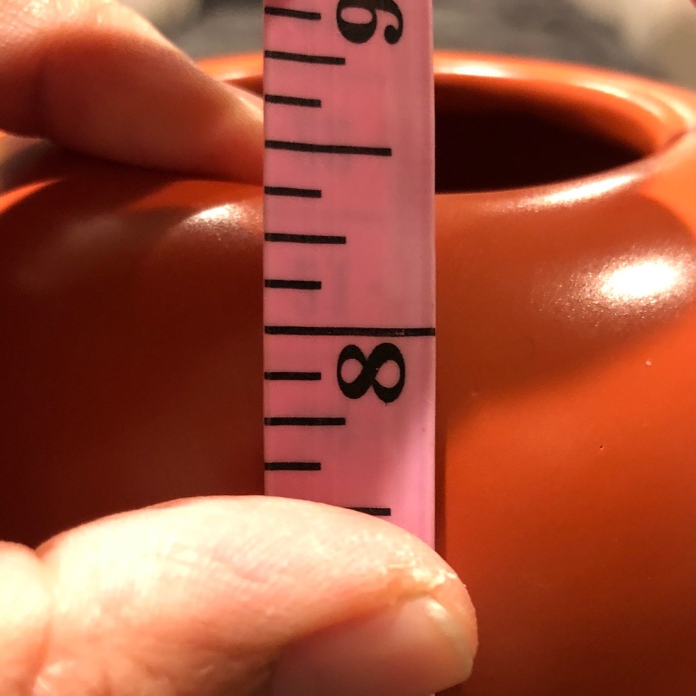 Room Essentials Orange Ceramic Vase - Picture 5 of 5